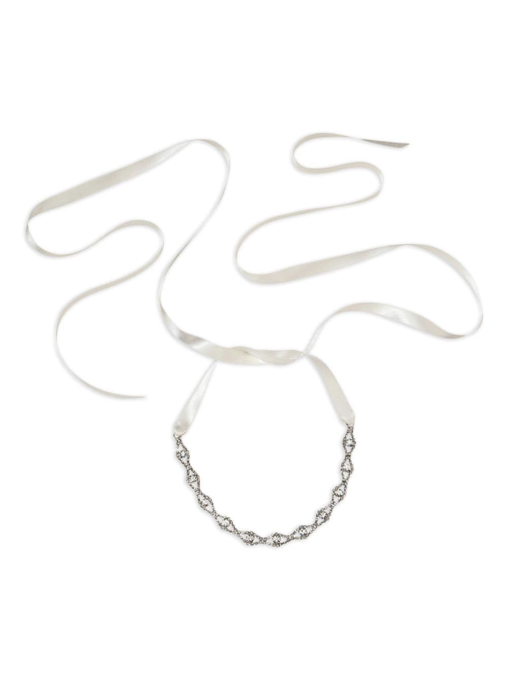 Jennifer Behr Rosita crystal-embellished choker - Neutrals von Jennifer Behr