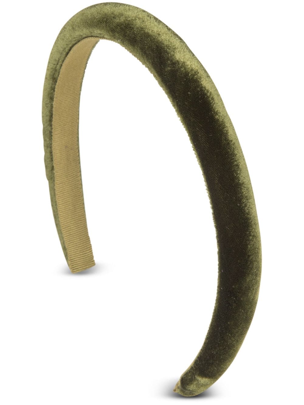 Jennifer Behr Tiana velvet headband - Green von Jennifer Behr