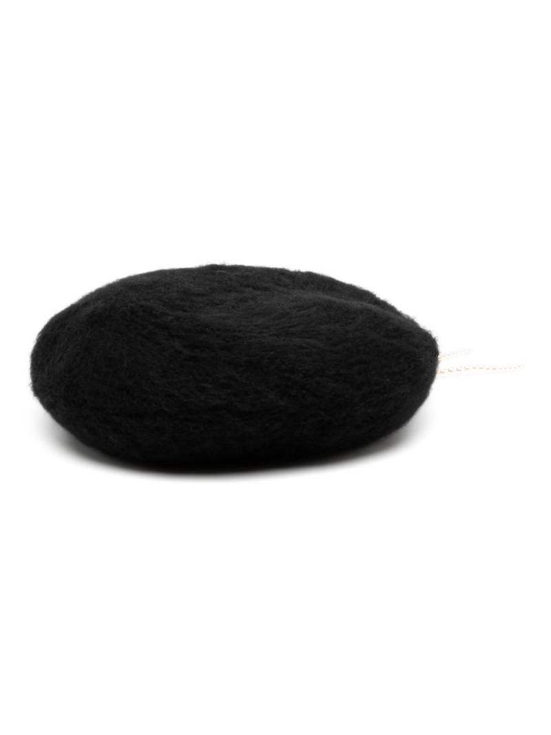 Jennifer Behr bow beret - Black von Jennifer Behr