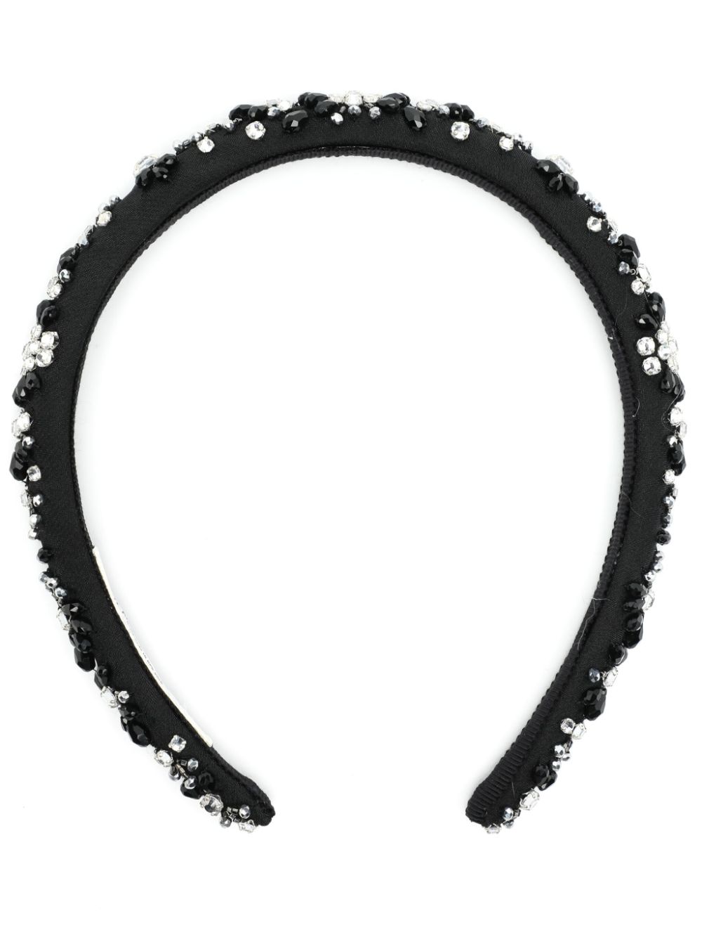 Jennifer Behr crystal-embellished headband - Black von Jennifer Behr