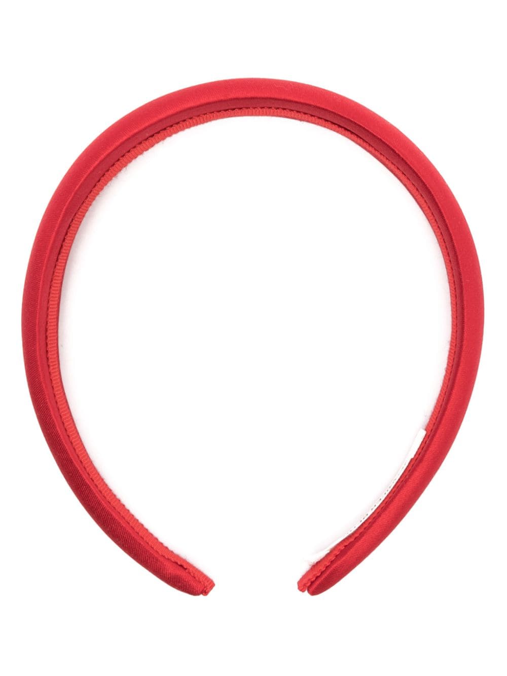 Jennifer Behr padded satin hair band - Red von Jennifer Behr