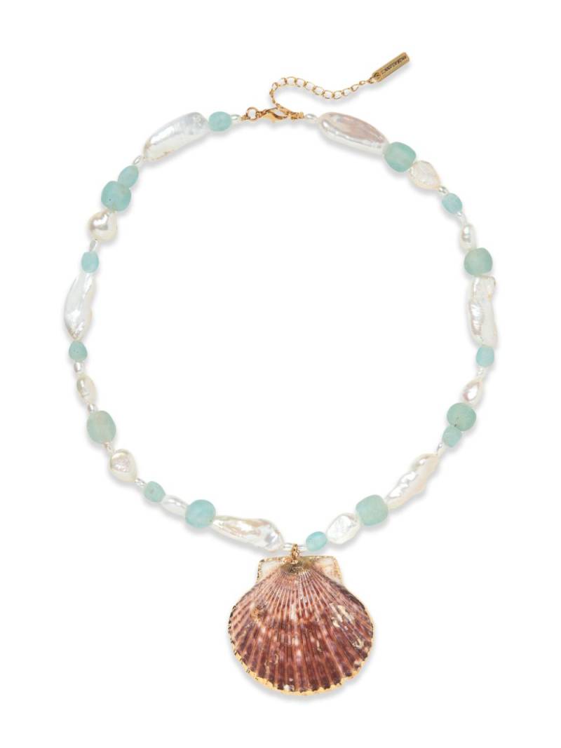 Jennifer Behr x Julia Berolzheimer Catalina necklace - Blue von Jennifer Behr