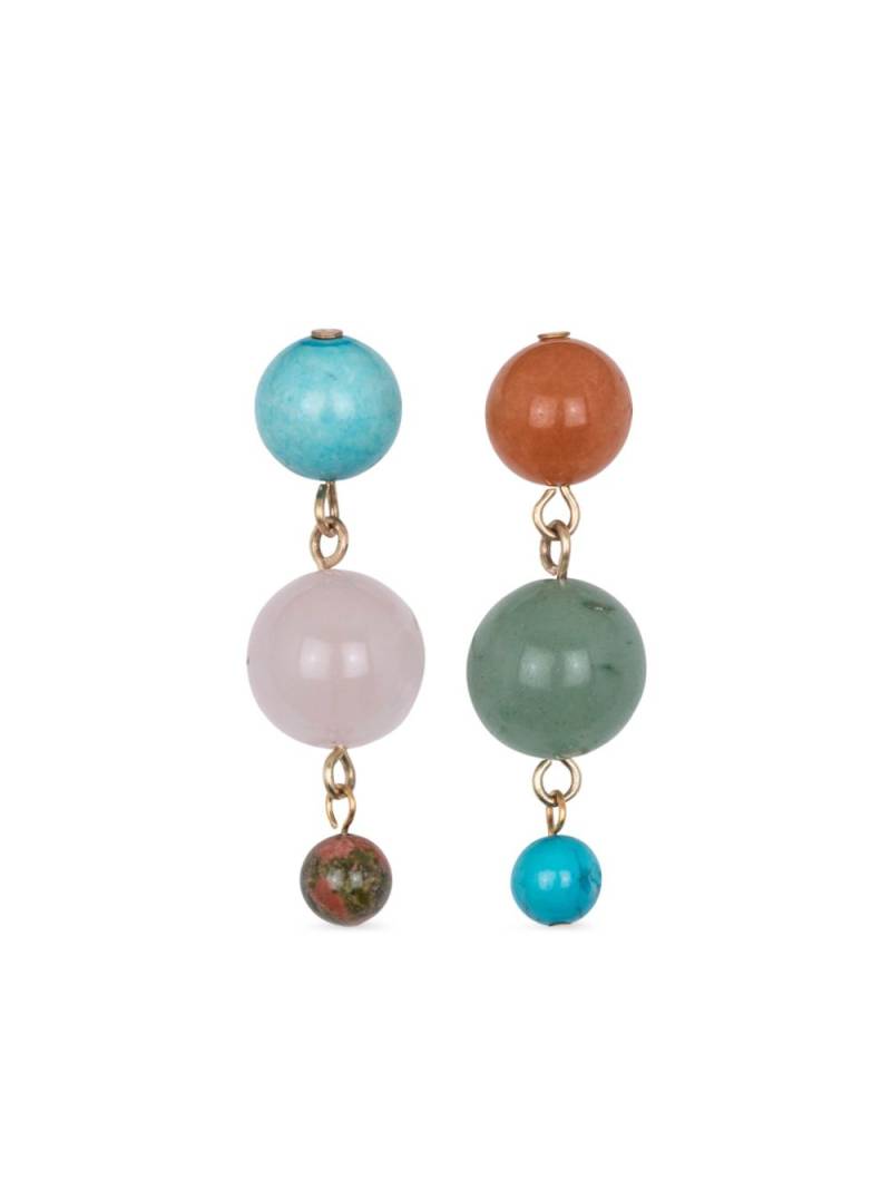 Jennifer Behr x Julia Berolzheimer Cortina earrings - Red von Jennifer Behr