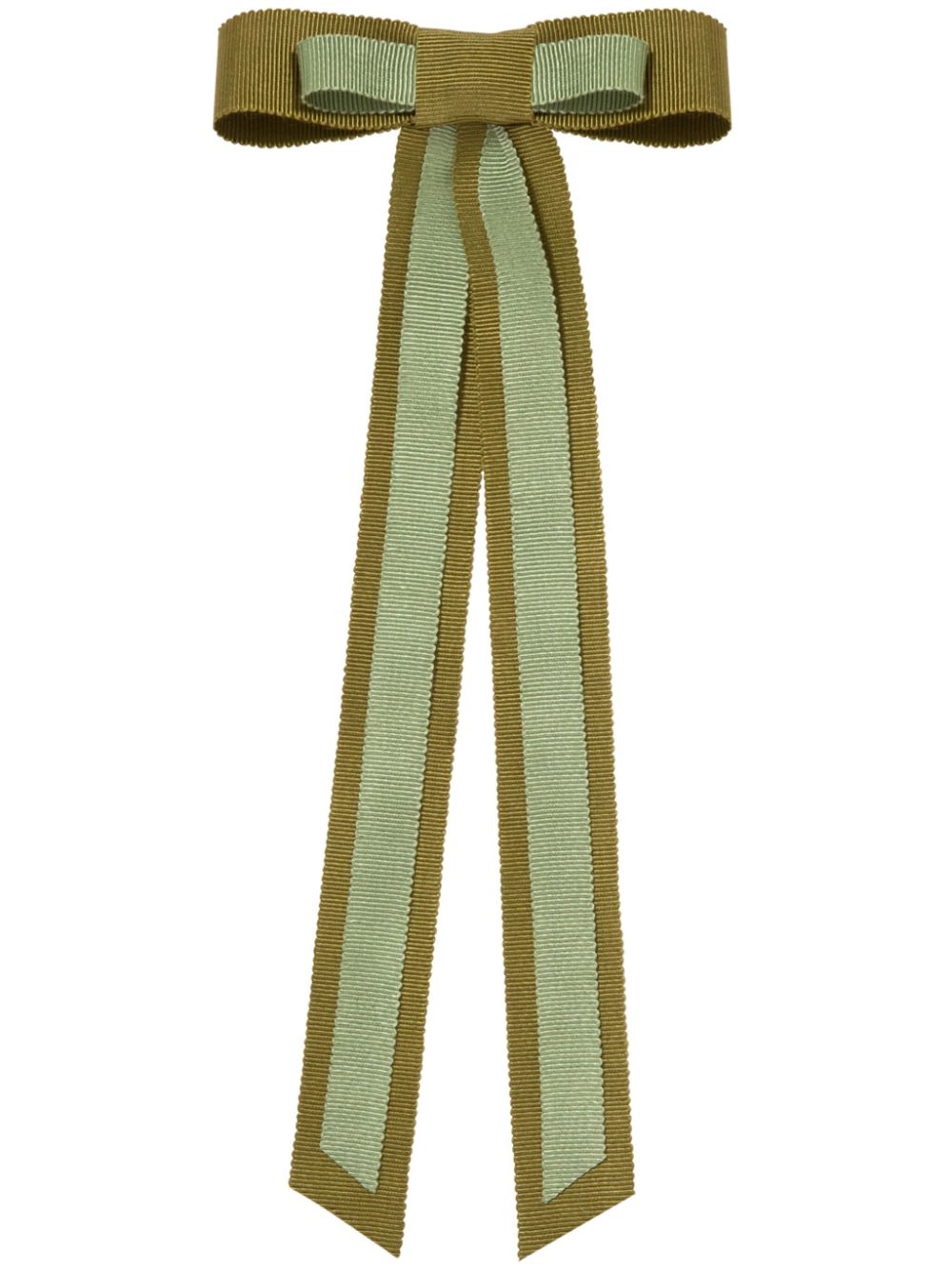 Jennifer Behr x Julia Berolzheimer Eden bow - Green von Jennifer Behr