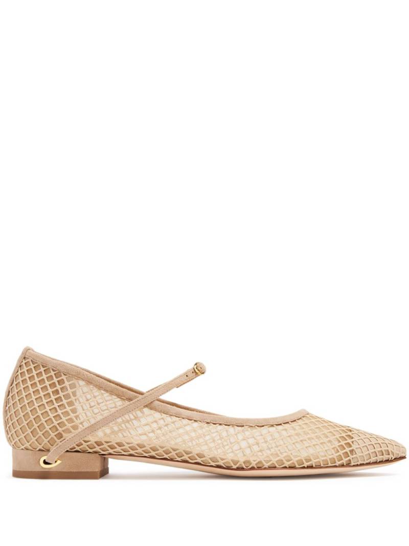 Jennifer Chamandi Lorenzo ballerina shoes - Neutrals von Jennifer Chamandi