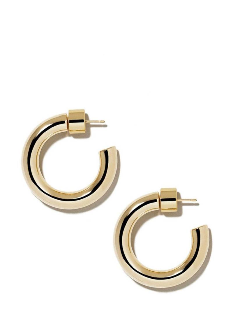 Jennifer Fisher Natasha polished-finish hoop earrings - Yellow von Jennifer Fisher