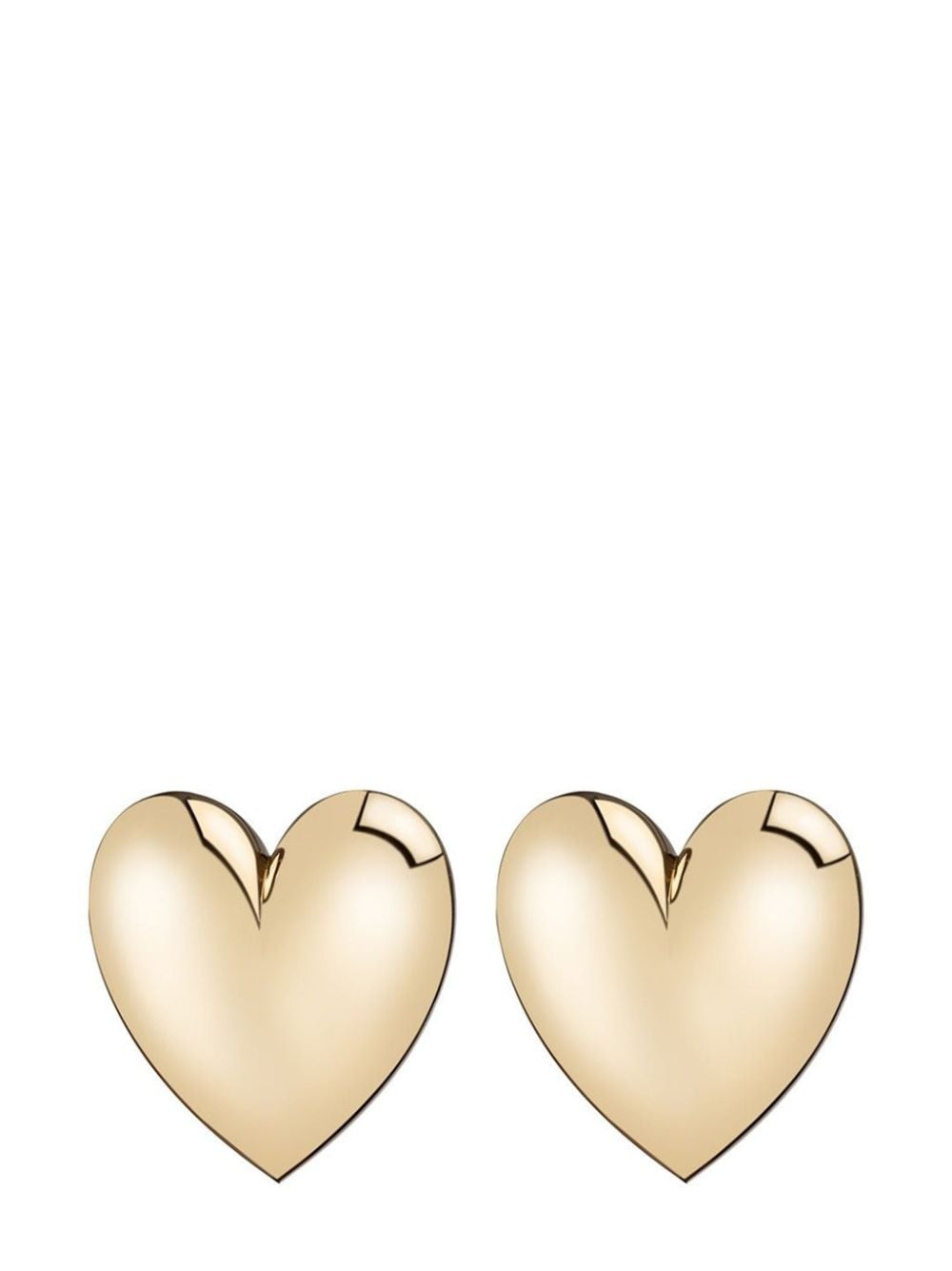 Jennifer Fisher Puffy Heart polished-finish earrings - Gold von Jennifer Fisher