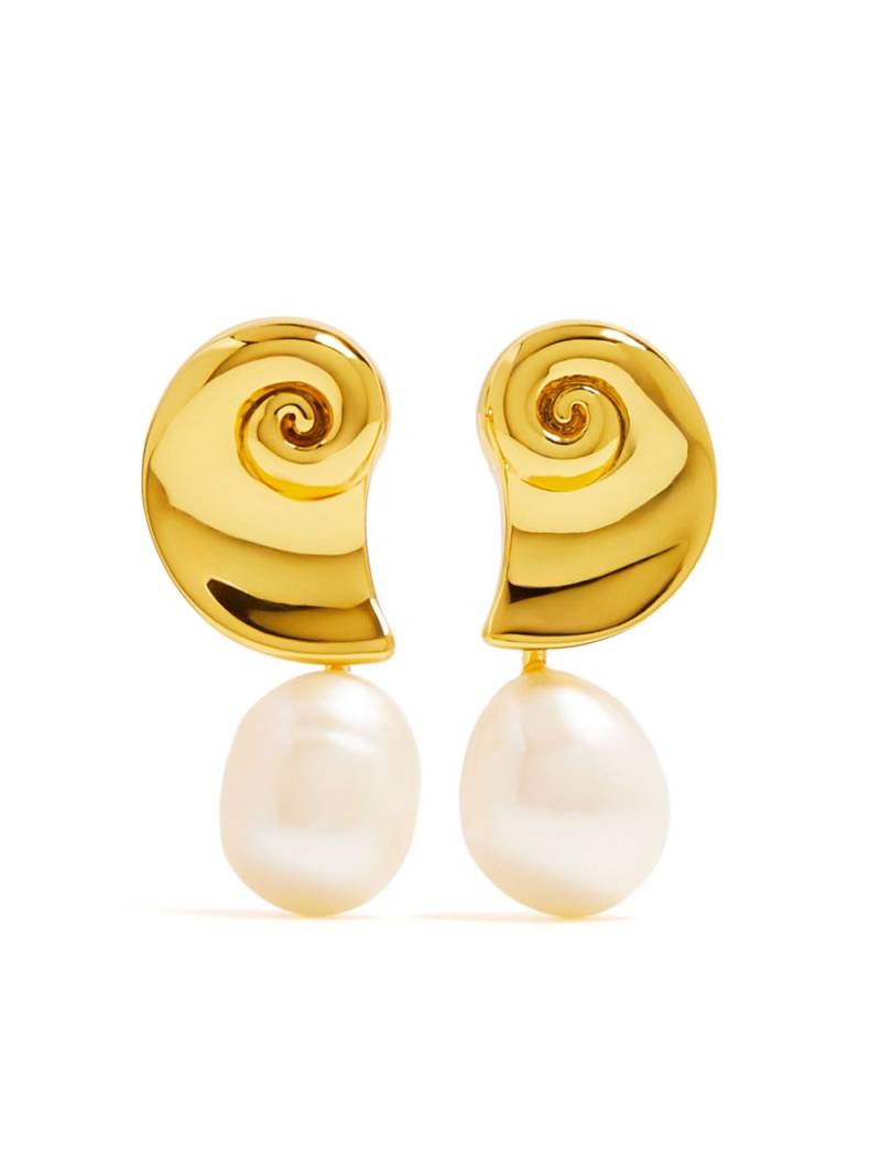 Jenny Bird Lucille earrings - Gold von Jenny Bird