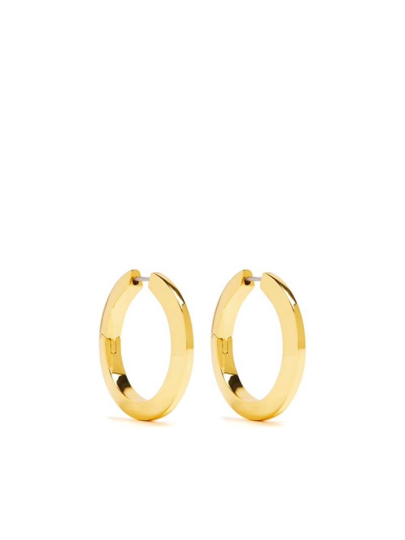 Jenny Bird logo-engraved earrings - Gold von Jenny Bird