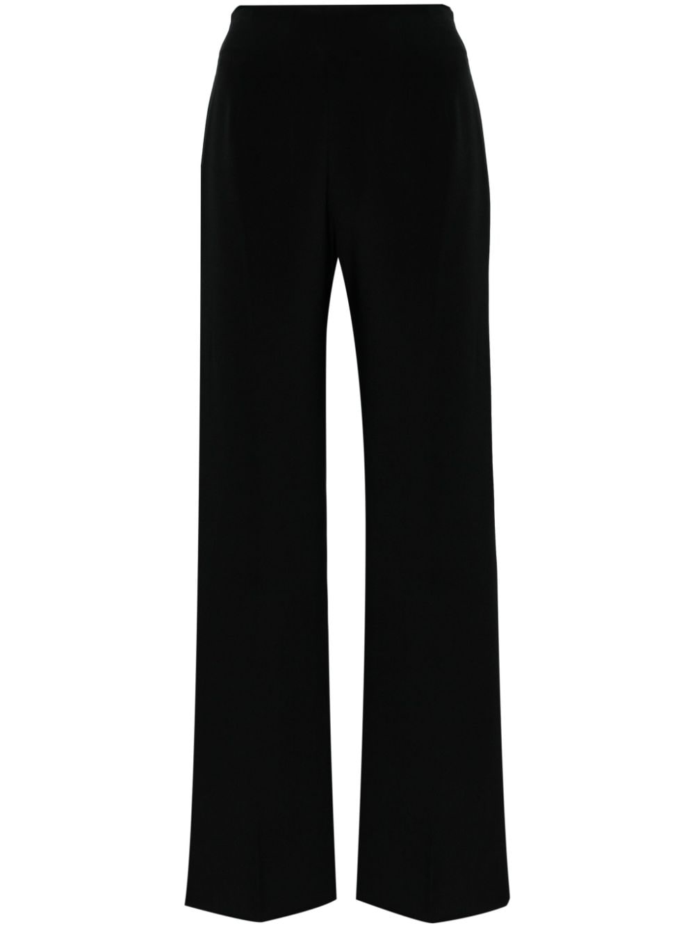 Jenny Packham Carey wide-leg satin trousers - Black von Jenny Packham