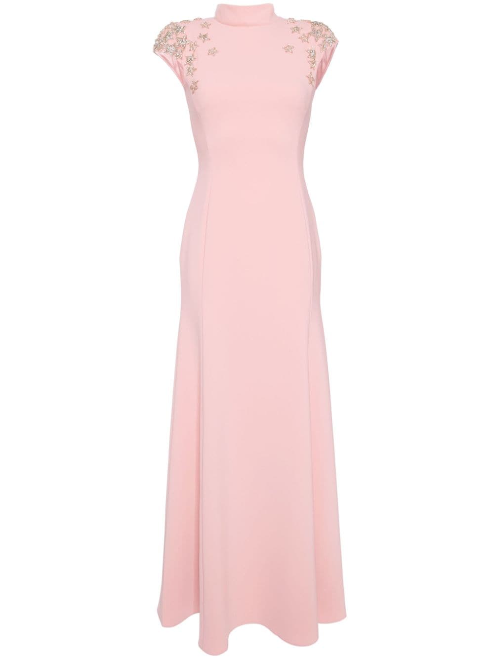 Jenny Packham Comet embroidered-stars gown - Pink von Jenny Packham