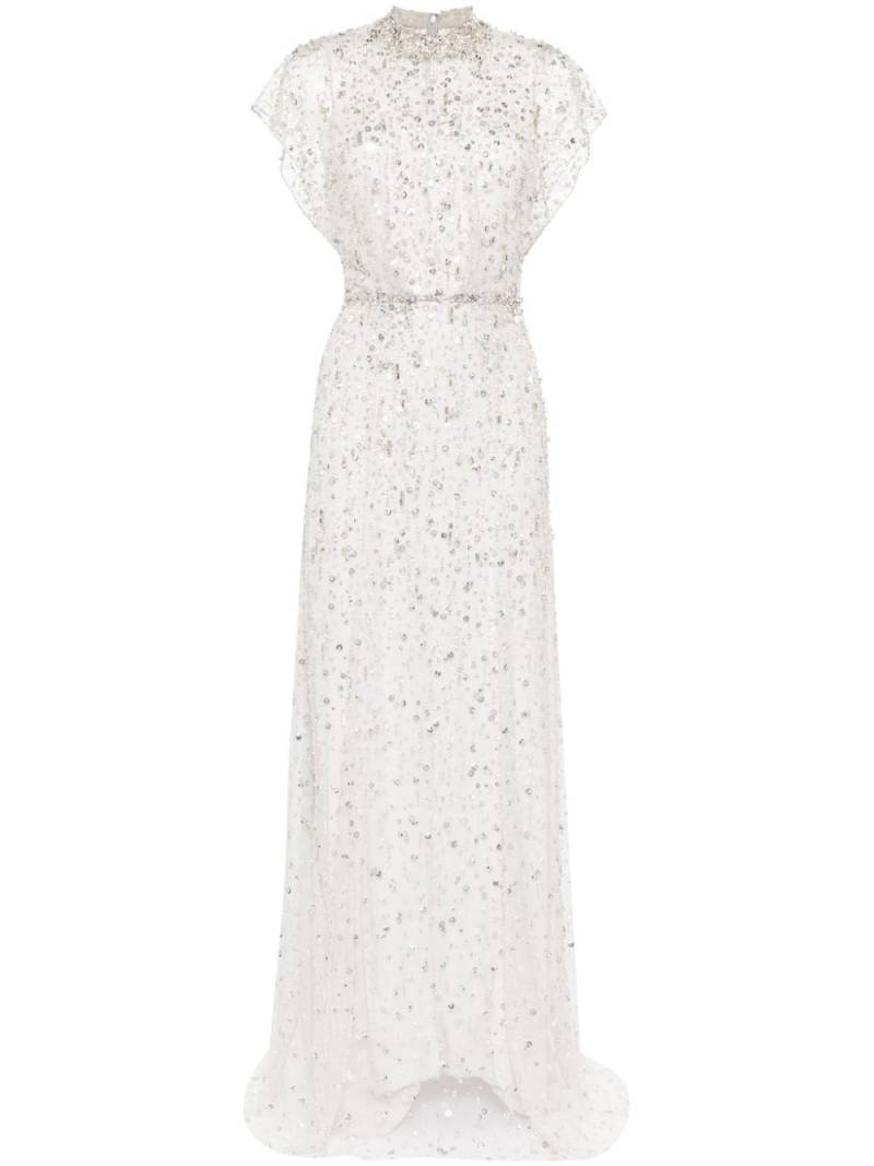 Jenny Packham Crystal Drop gown - Grey von Jenny Packham