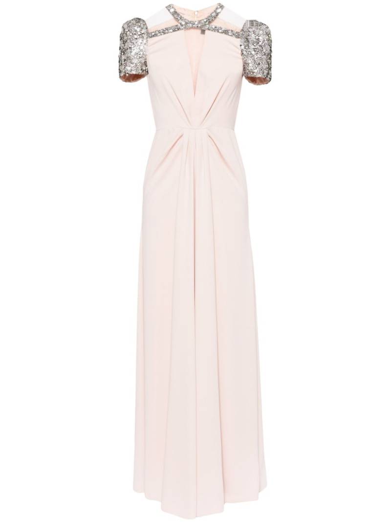 Jenny Packham Daphne embellished gown - Pink von Jenny Packham