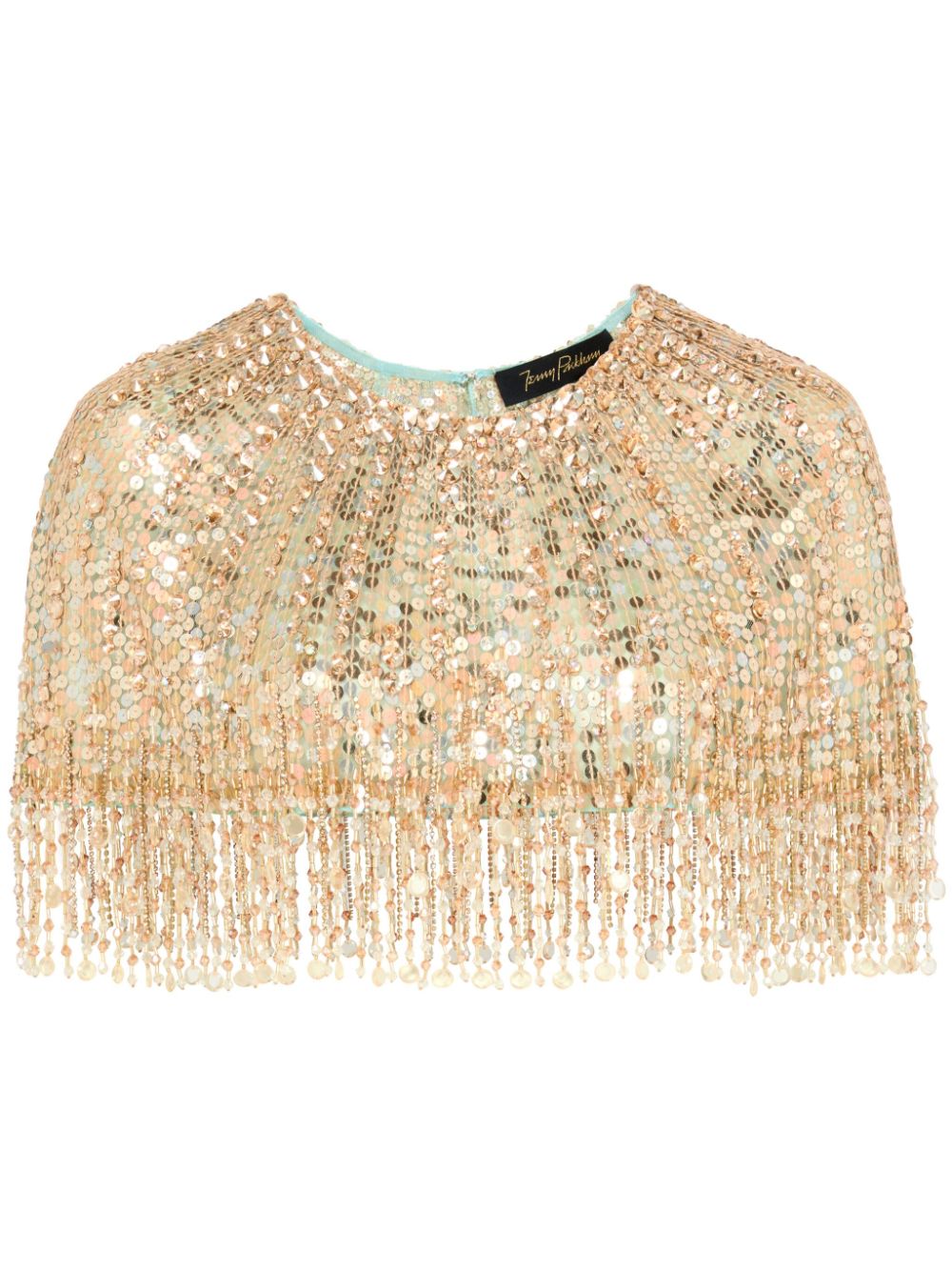 Jenny Packham Dazzle Dream top - Gold von Jenny Packham