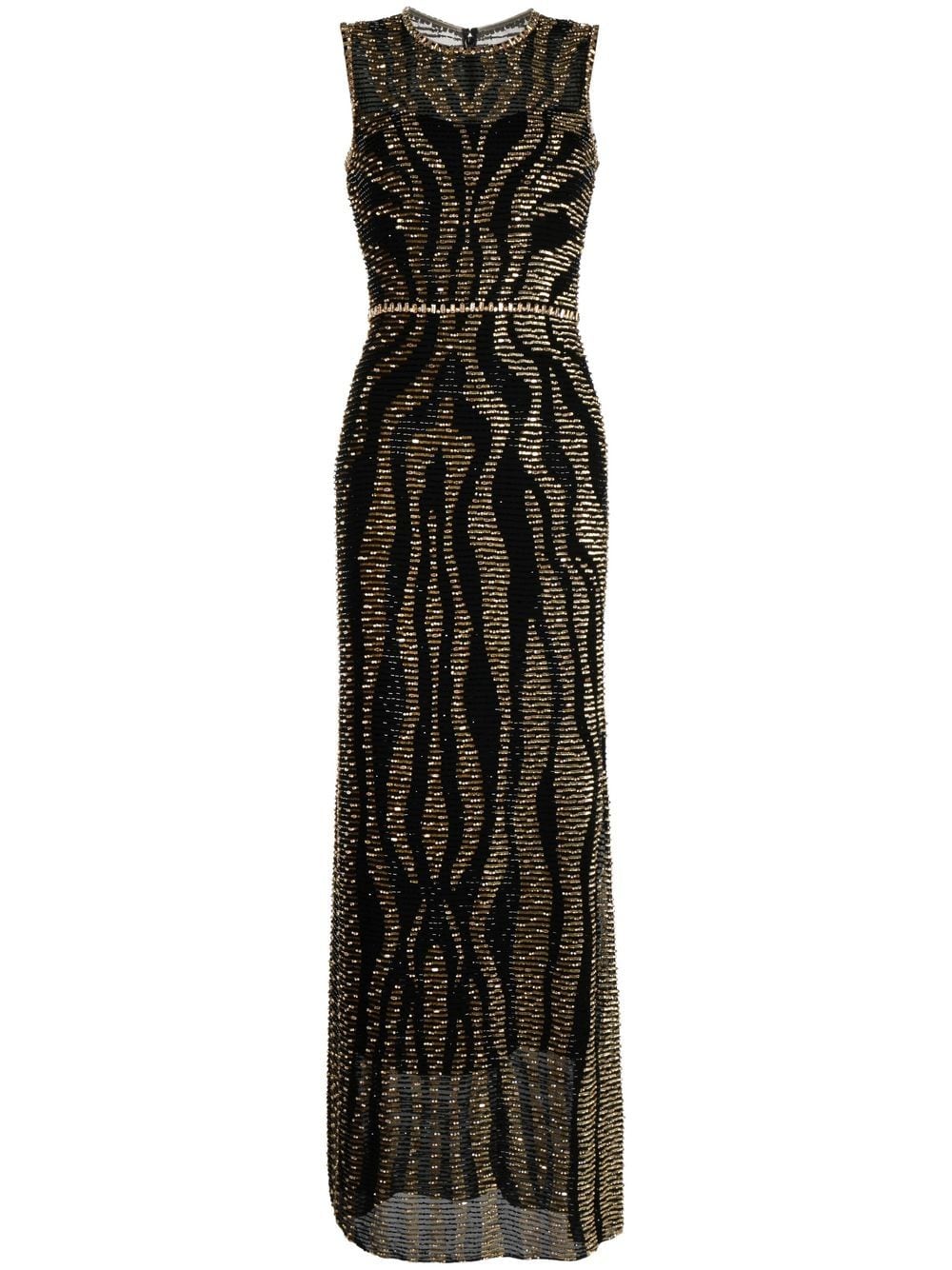 Jenny Packham Desert Star sleeveless gown - Black von Jenny Packham