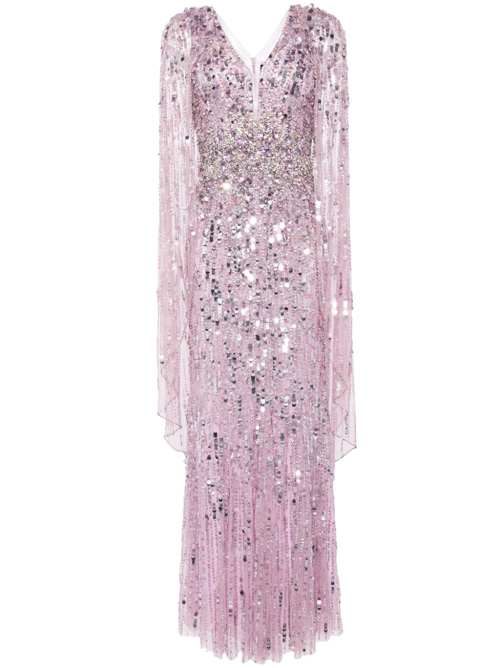 Jenny Packham Honey Pie embroidered gown - Purple von Jenny Packham