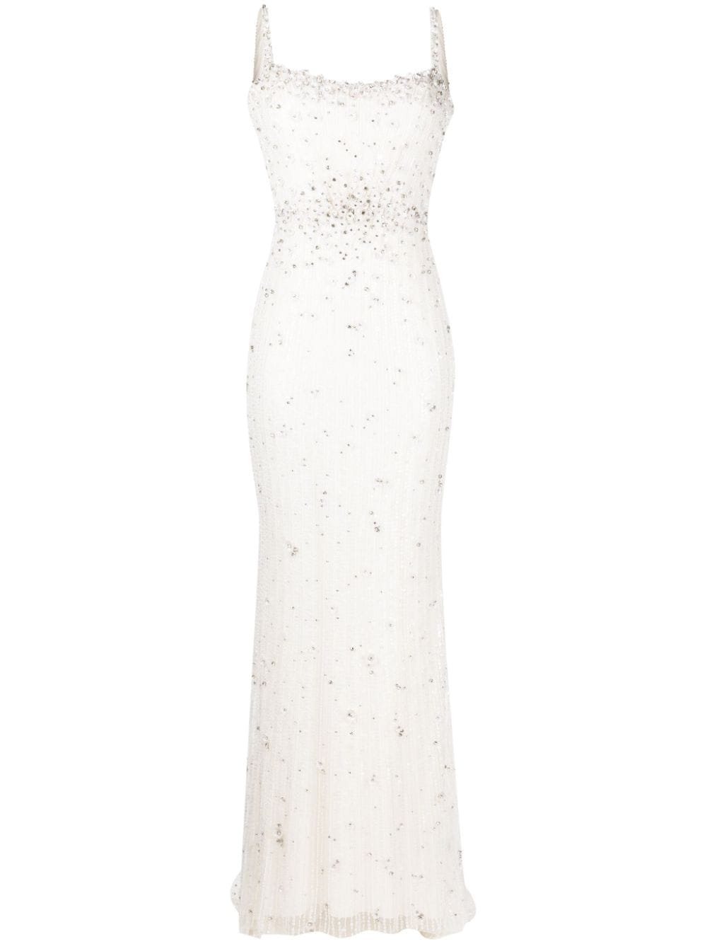 Jenny Packham Kabla floral-sequin bridal gown - White von Jenny Packham