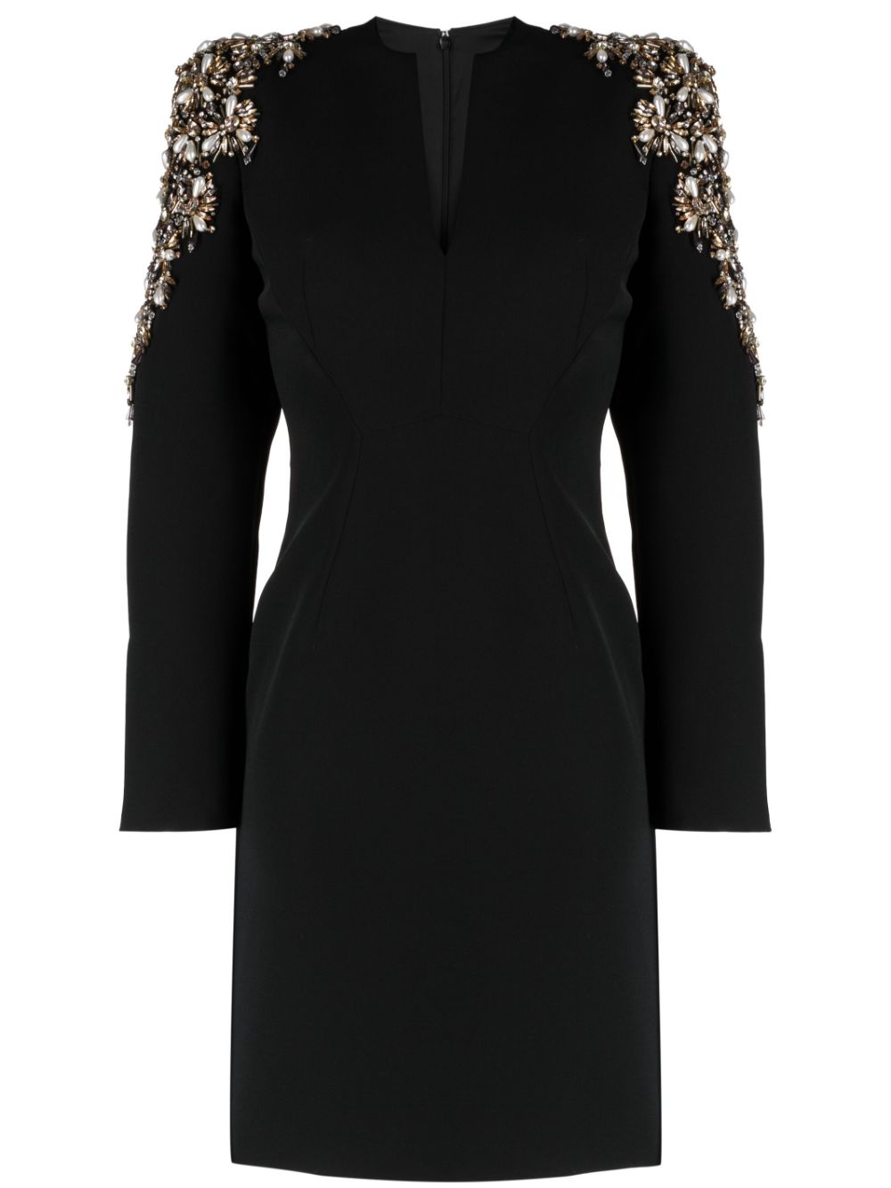 Jenny Packham Kay embellished minidress - Black von Jenny Packham