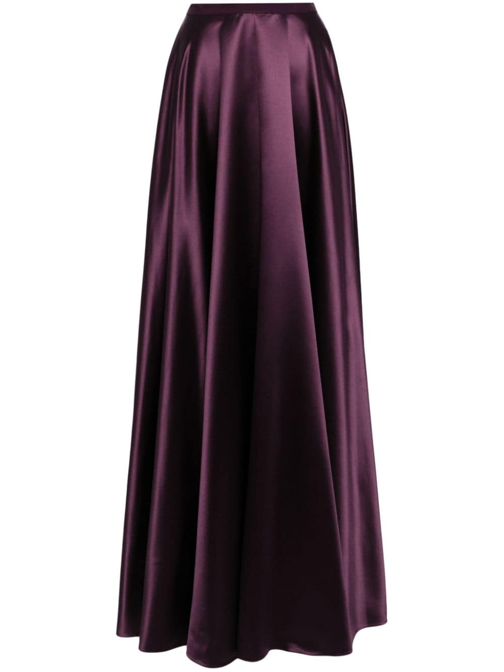 Jenny Packham Lakota satin maxi skirt - Purple von Jenny Packham