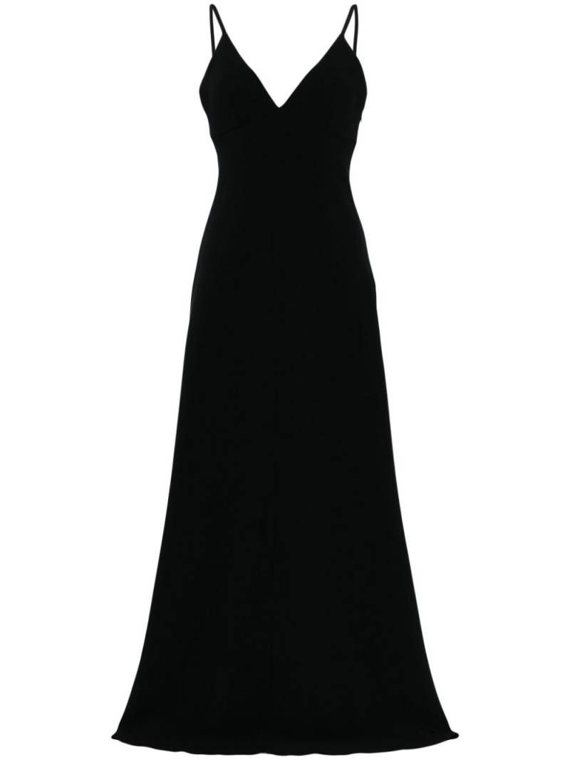 Jenny Packham Lola V-neck maxi dress - Black von Jenny Packham