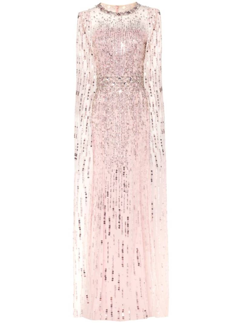 Jenny Packham Lux sequin-embellished gown - Pink von Jenny Packham