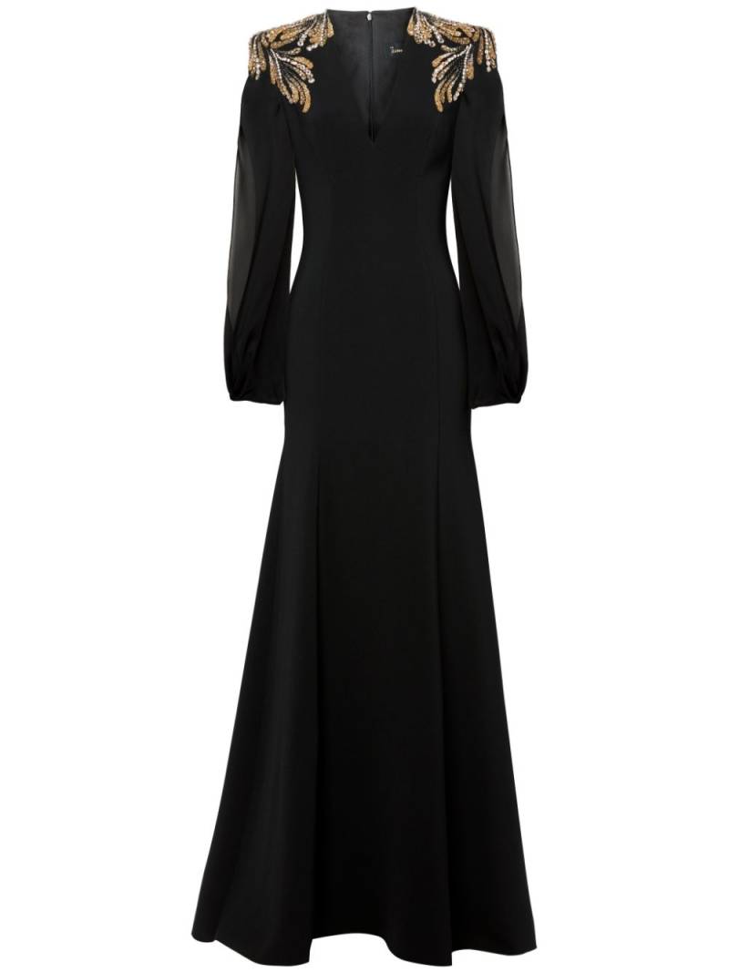 Jenny Packham Mercury dress - Black von Jenny Packham