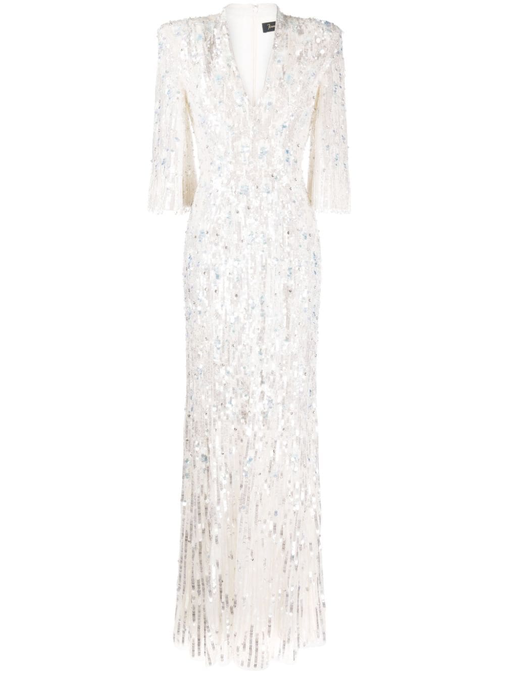 Jenny Packham Narelle embellished gown - White von Jenny Packham