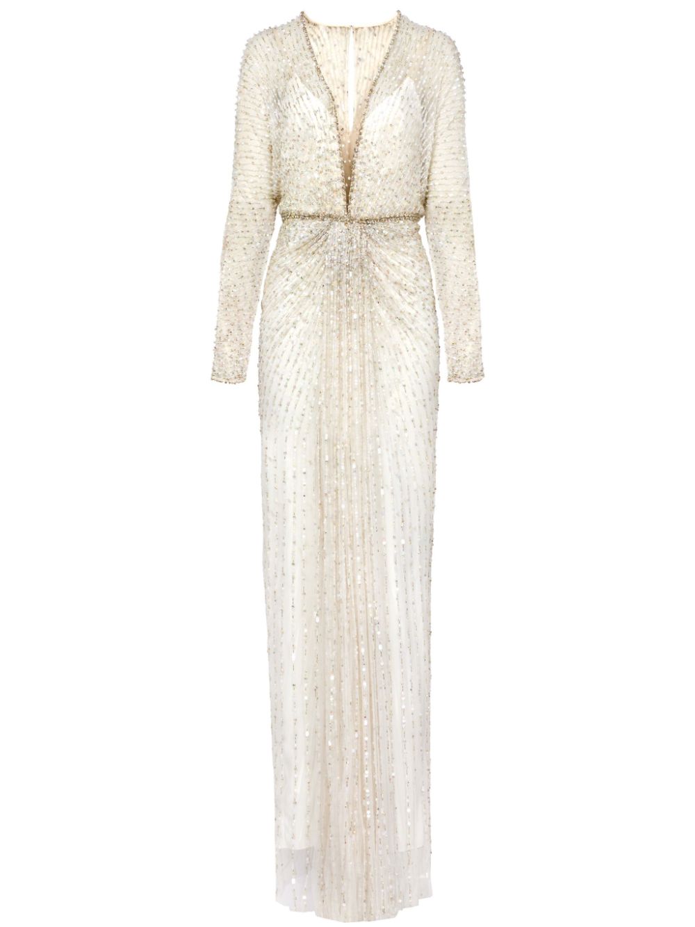 Jenny Packham Nina dress - Neutrals von Jenny Packham