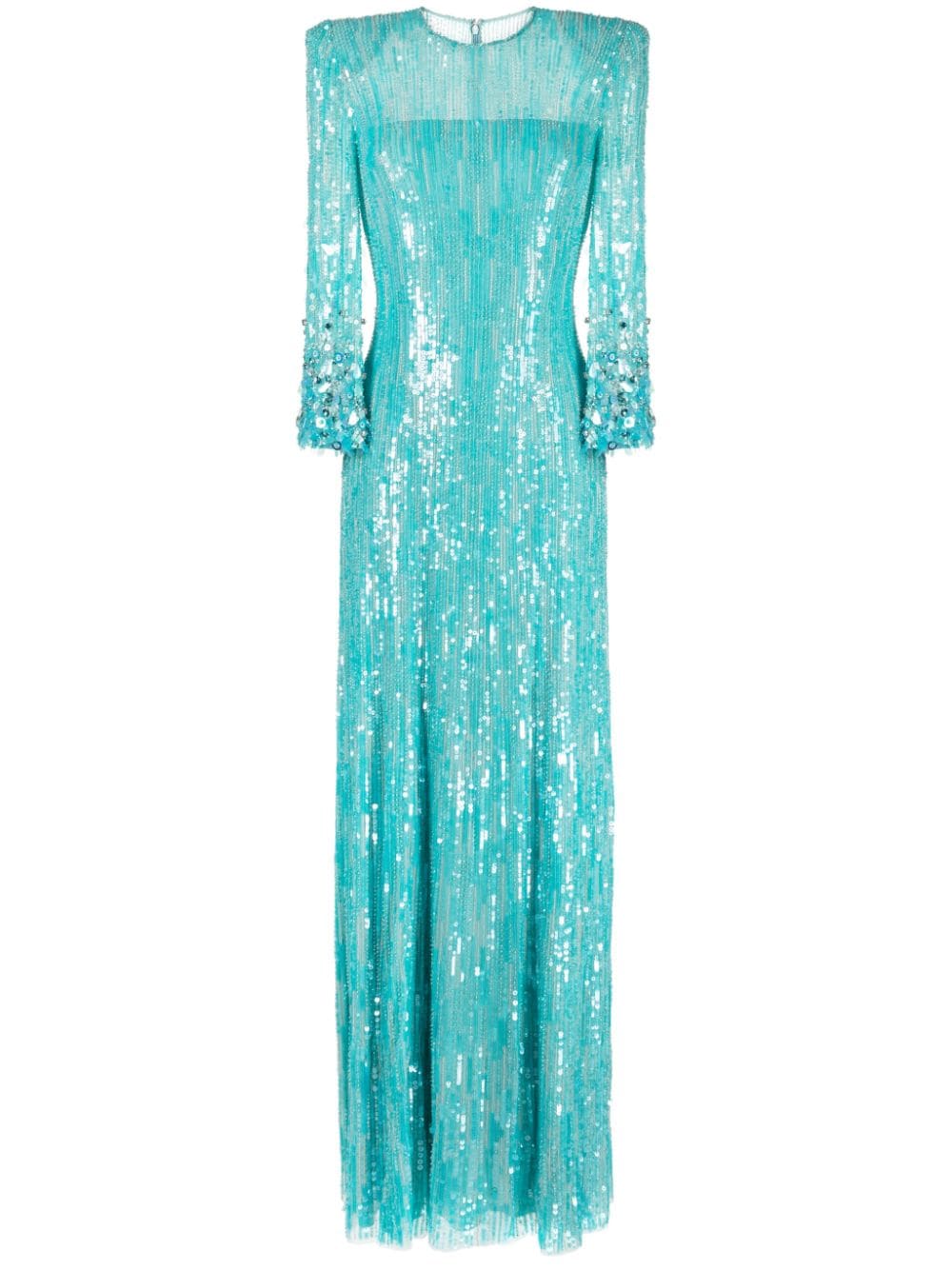 Jenny Packham Nymph embellished gown - Blue von Jenny Packham