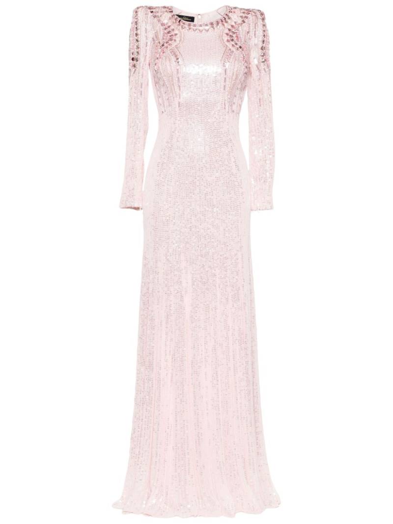 Jenny Packham Paloma sequin-embellished gown - Pink von Jenny Packham