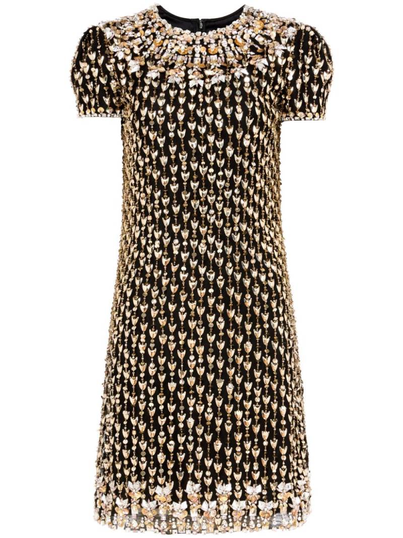 Jenny Packham Spark short dress - Black von Jenny Packham