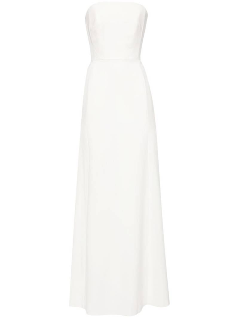 Jenny Packham Yoelyn crepe gown - White von Jenny Packham