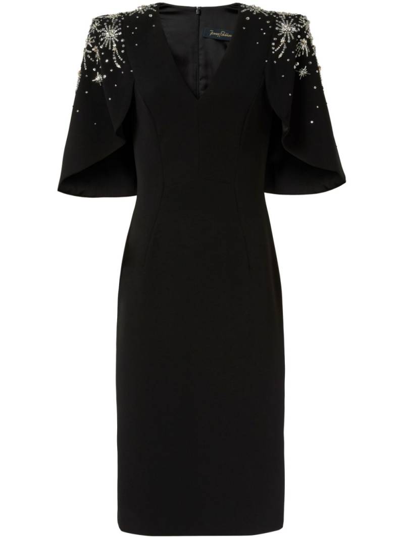 Jenny Packham Zeya sequin-embellished midi dress - Black von Jenny Packham