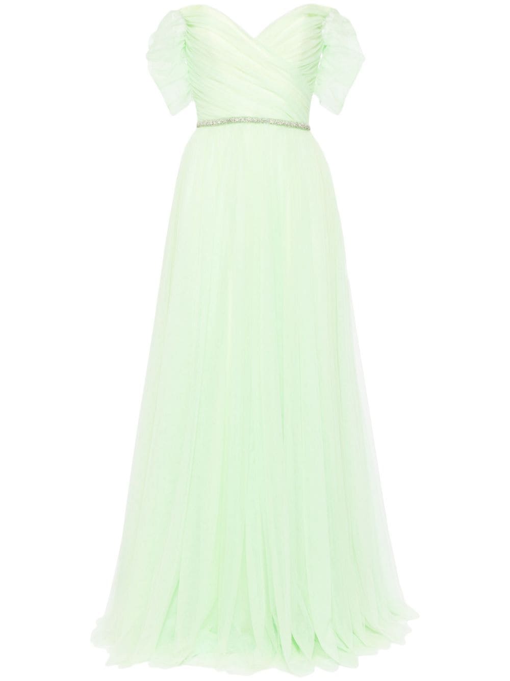 Jenny Packham Zinnia embellished gown - Green von Jenny Packham