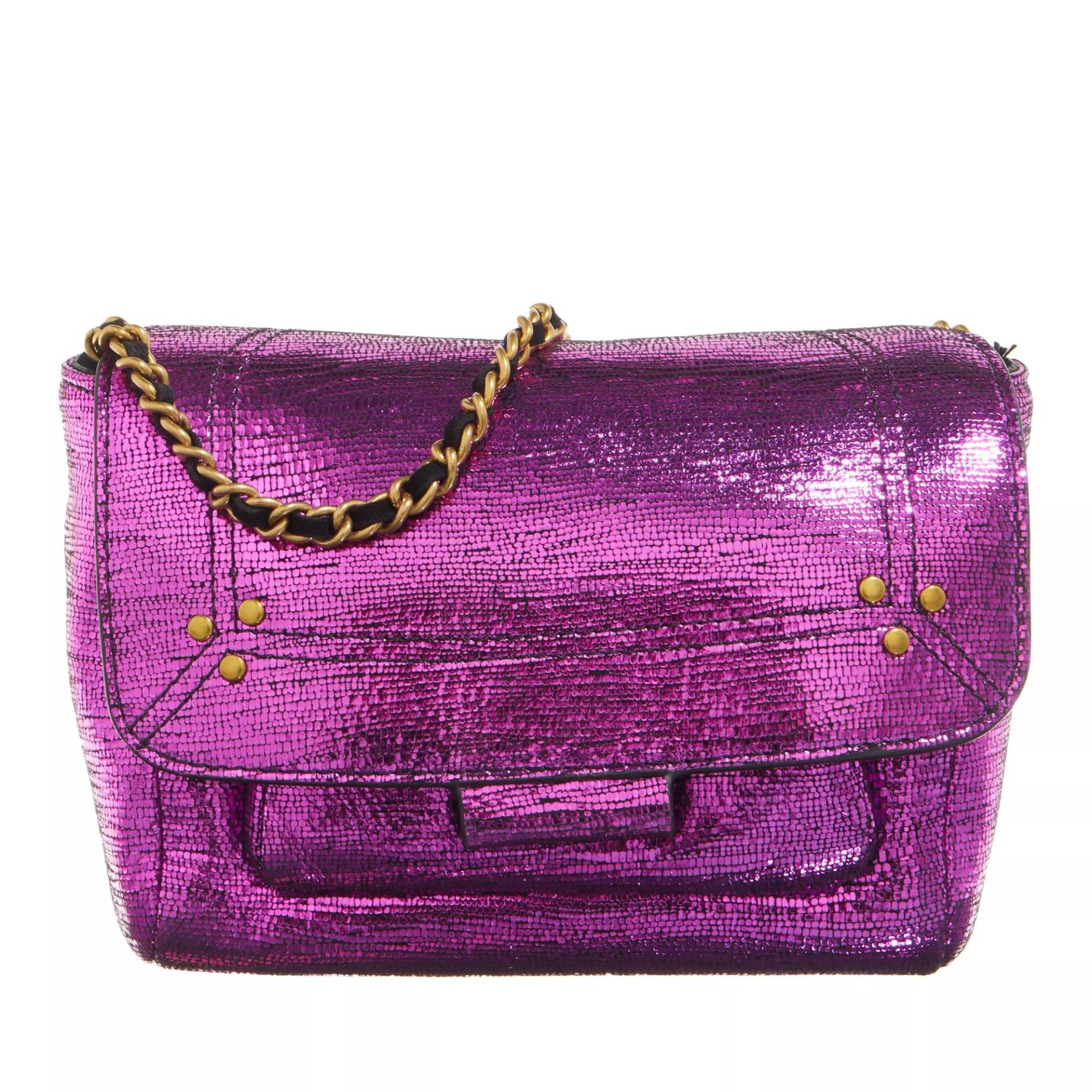 Jerome Dreyfuss Schultertasche - Lulu S - Gr. unisize - in Violett - für Damen von Jerome Dreyfuss