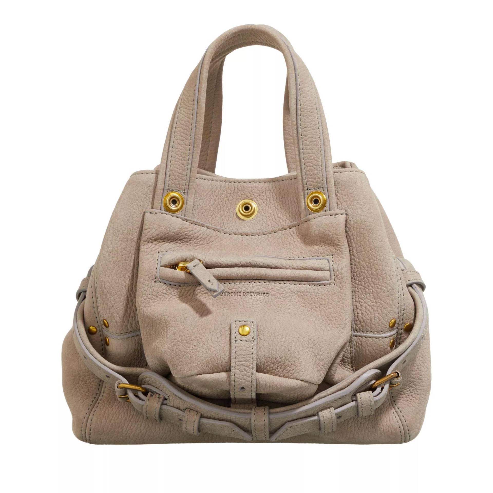 Jerome Dreyfuss Schultertasche - Billy Nano - Gr. unisize - in Taupe - für Damen von Jerome Dreyfuss