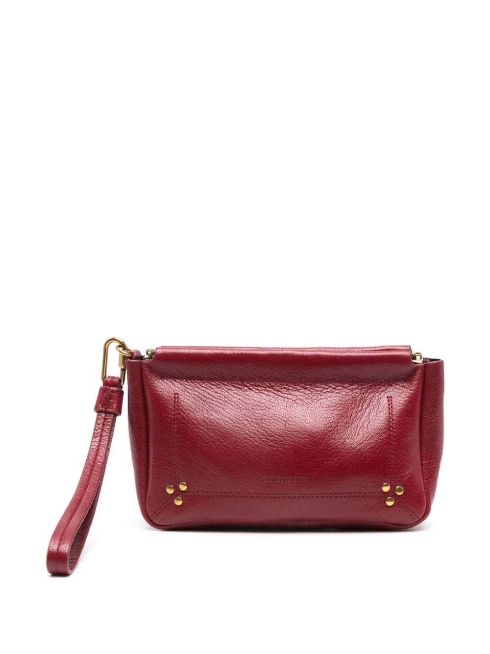 Jérôme Dreyfuss medium Clap clutch bag - Red von Jérôme Dreyfuss