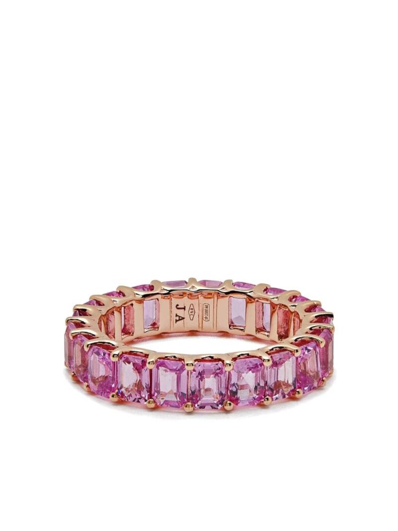 Jewels Aficionado 18kt rose gold sapphire ring - Pink von Jewels Aficionado