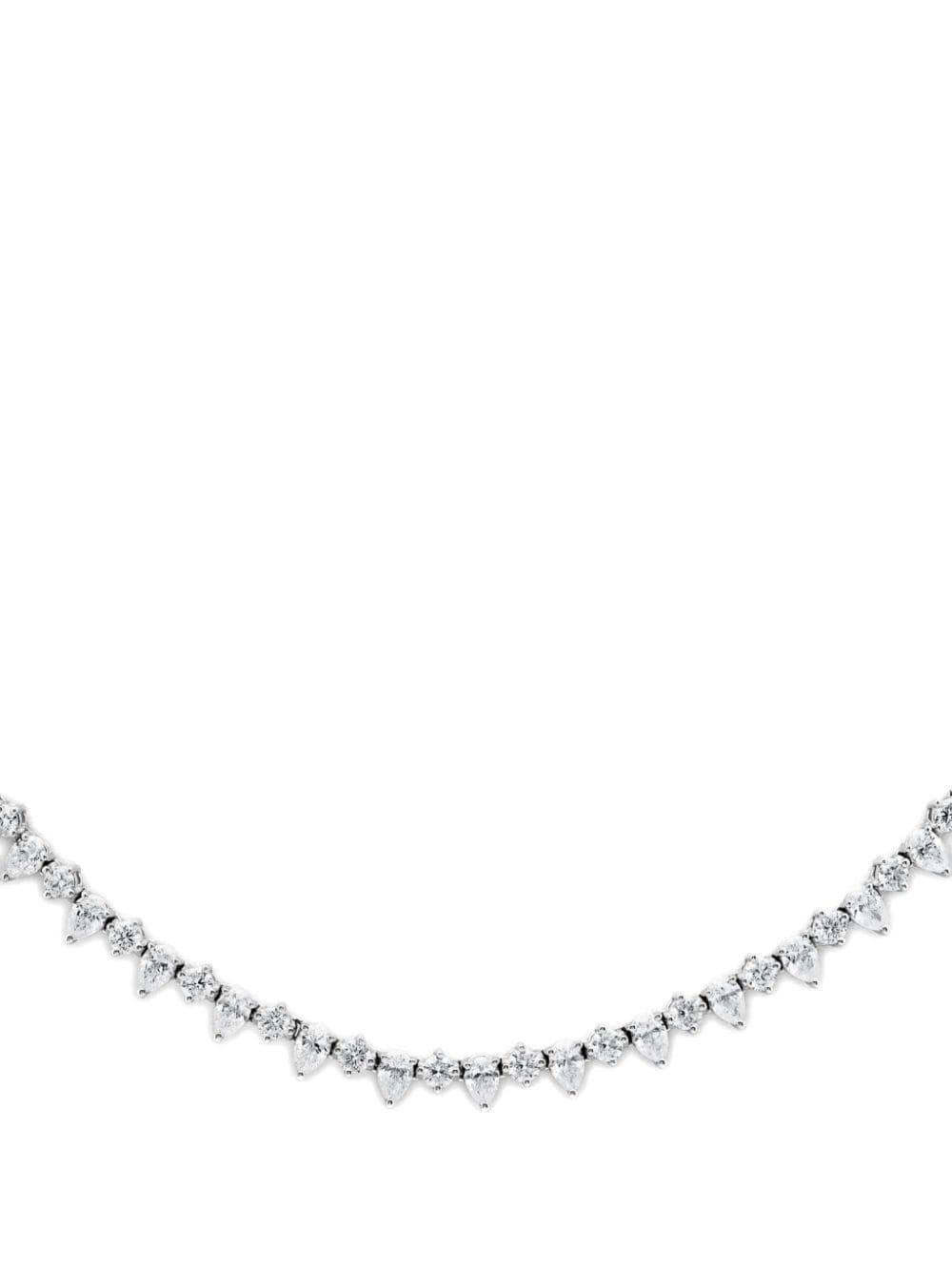 Jewels Aficionado 18kt white gold diamond necklace - Silver von Jewels Aficionado