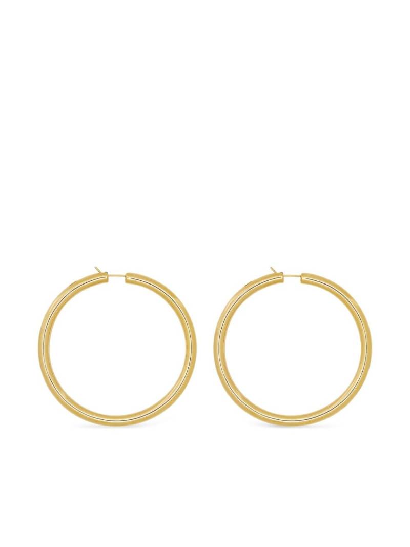 Jewels Aficionado 18kt yellow gold large-hoop earrings von Jewels Aficionado