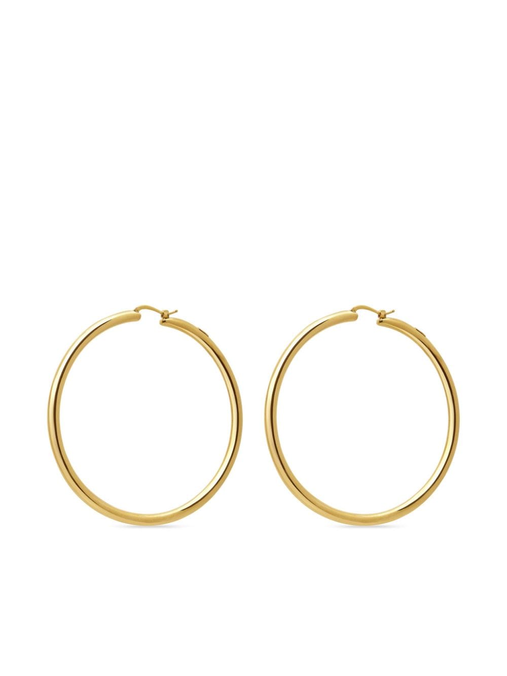 Jewels Aficionado 18kt yellow gold large-hoop earrings von Jewels Aficionado