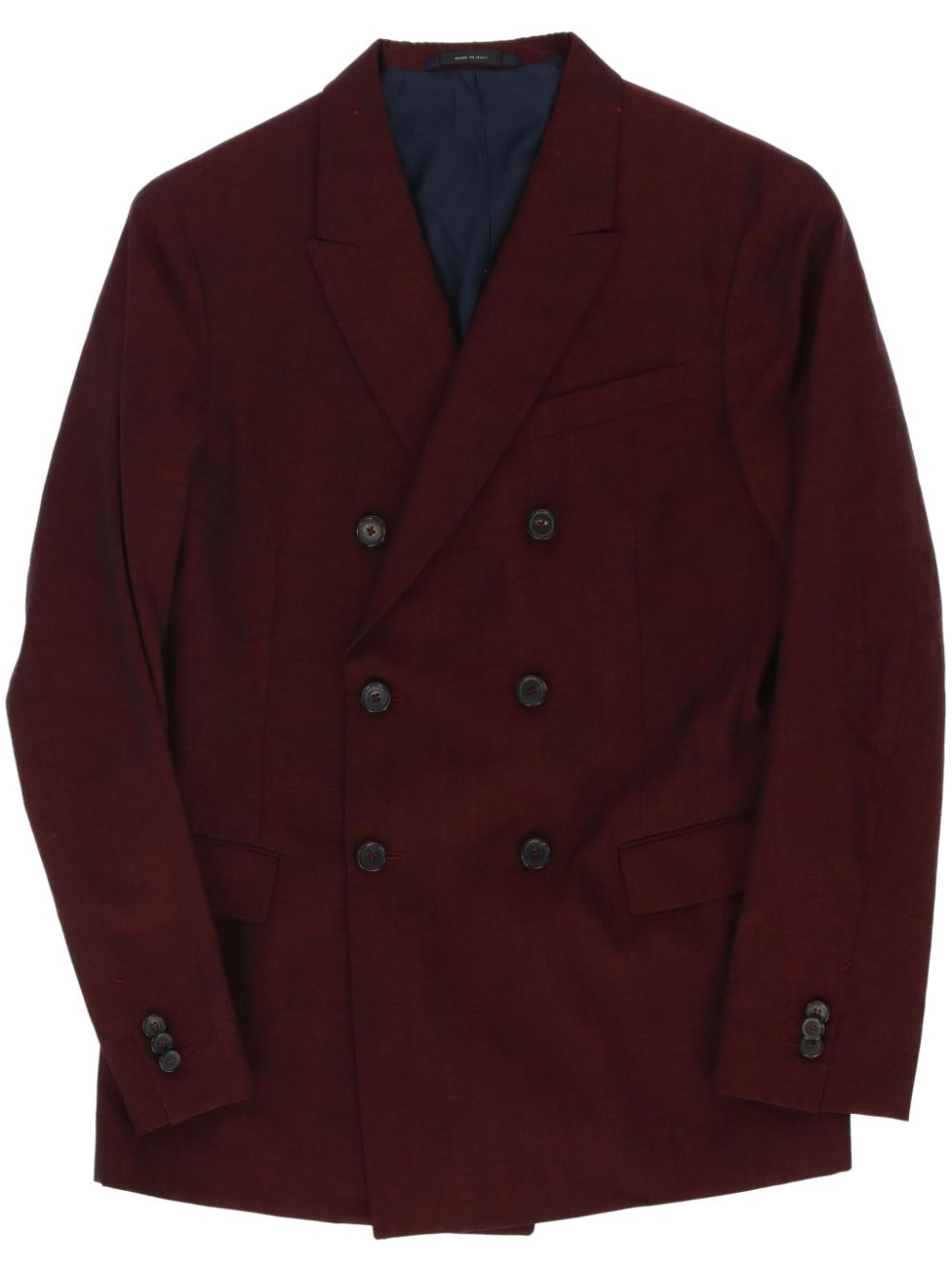 Jil Sander Pre-Owned 2000s double-breasted blazer - Red von Jil Sander Pre-Owned