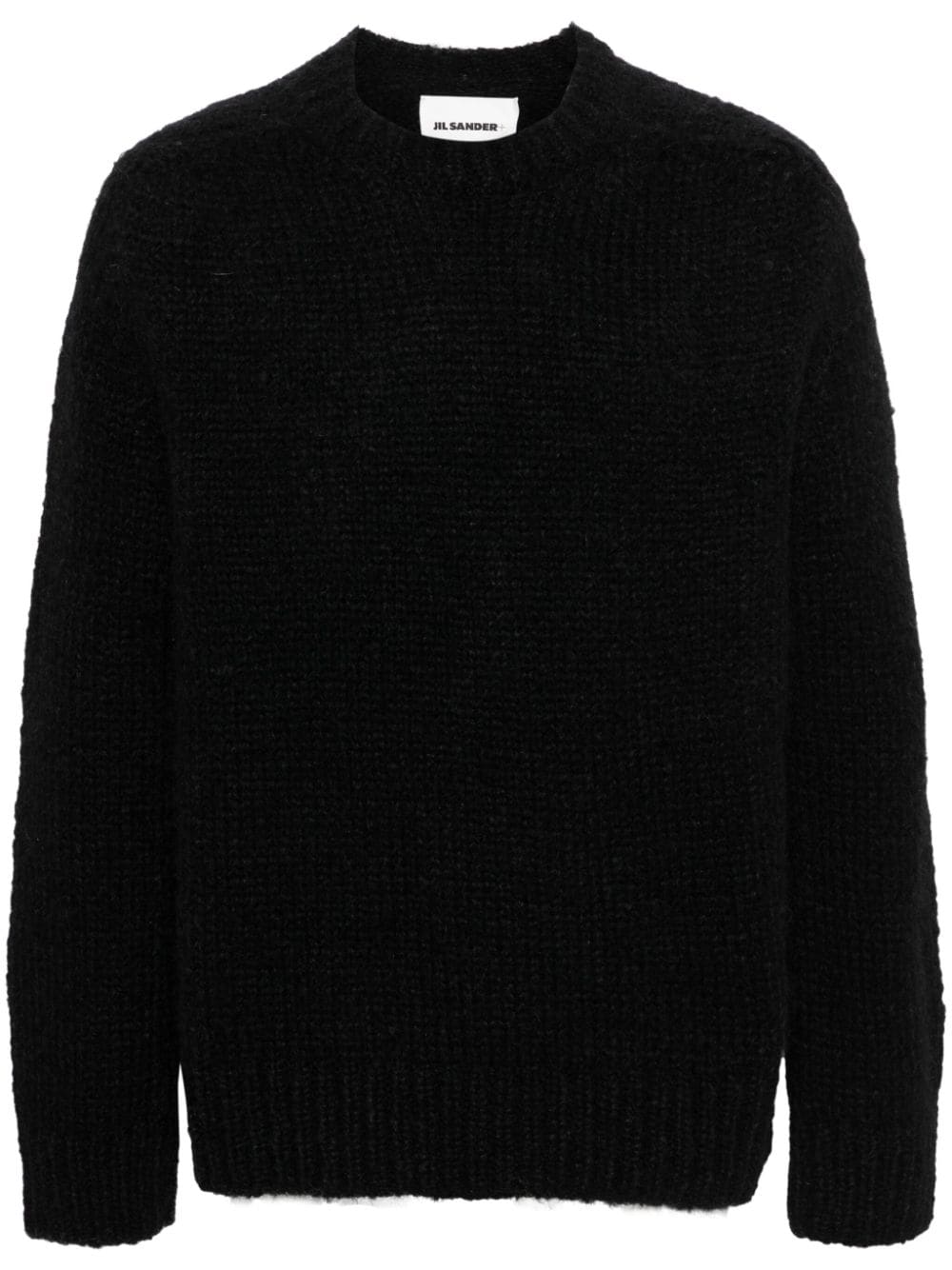 Jil Sander + crew-neck sweater - Black von Jil Sander
