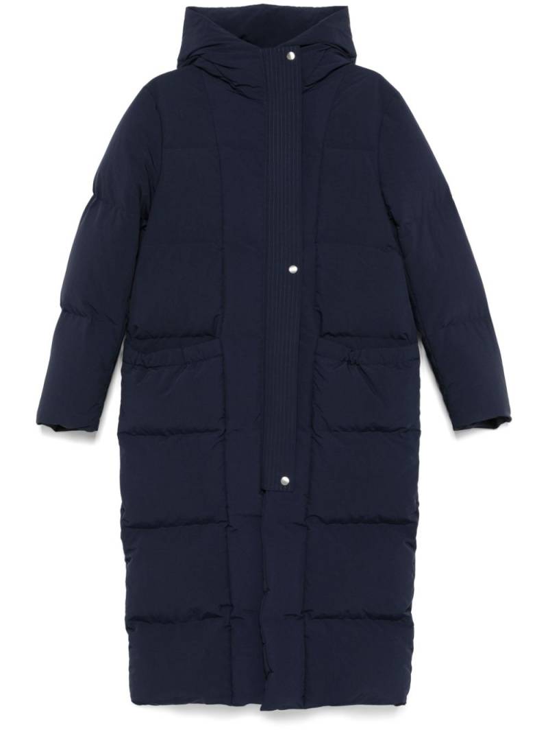 Jil Sander + quilted down coat - Blue von Jil Sander