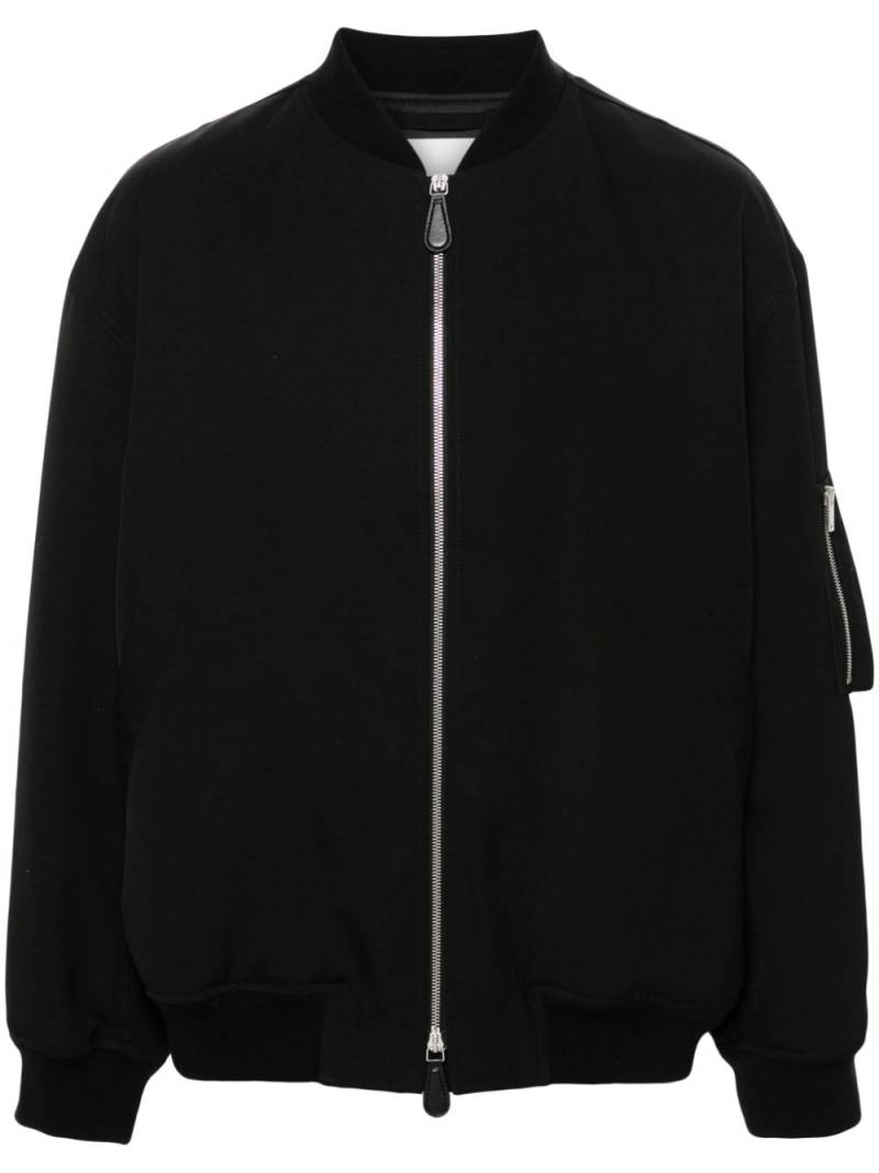 Jil Sander 71 bomber jacket - Black von Jil Sander