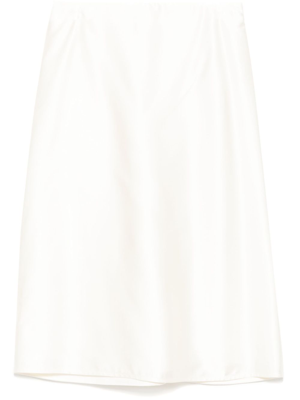 Jil Sander A-line skirt - White von Jil Sander