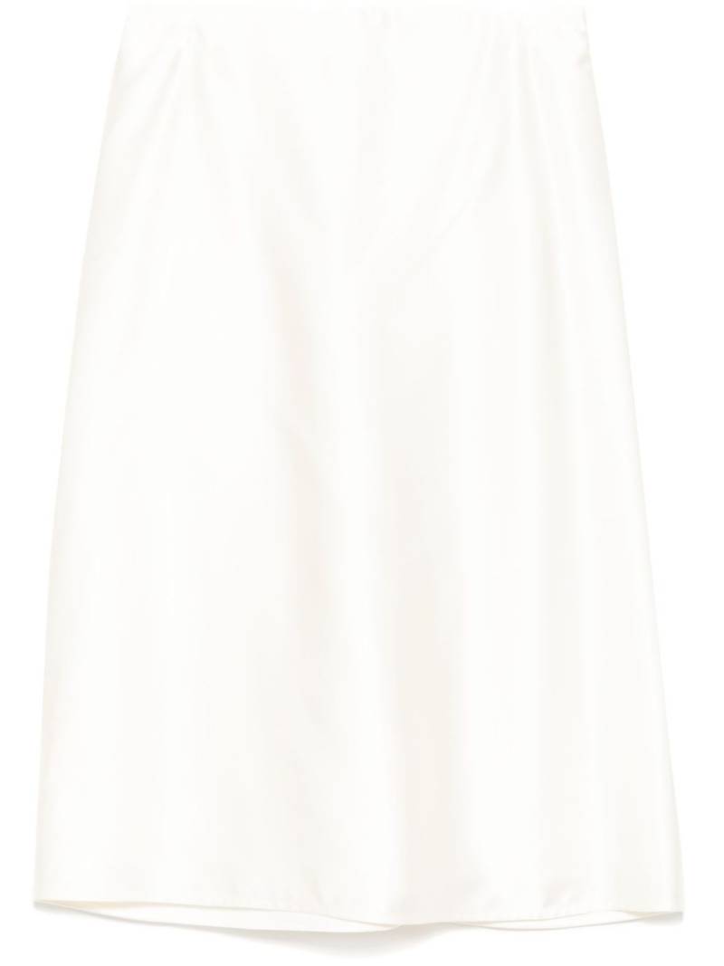 Jil Sander A-line skirt - White von Jil Sander