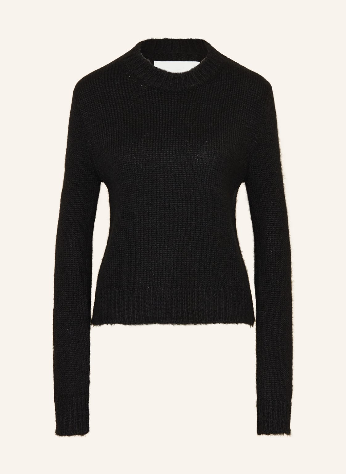 Jil Sander Alpaka-Pullover schwarz Jil Sander Alpaka-Pullover schwarz von Jil Sander