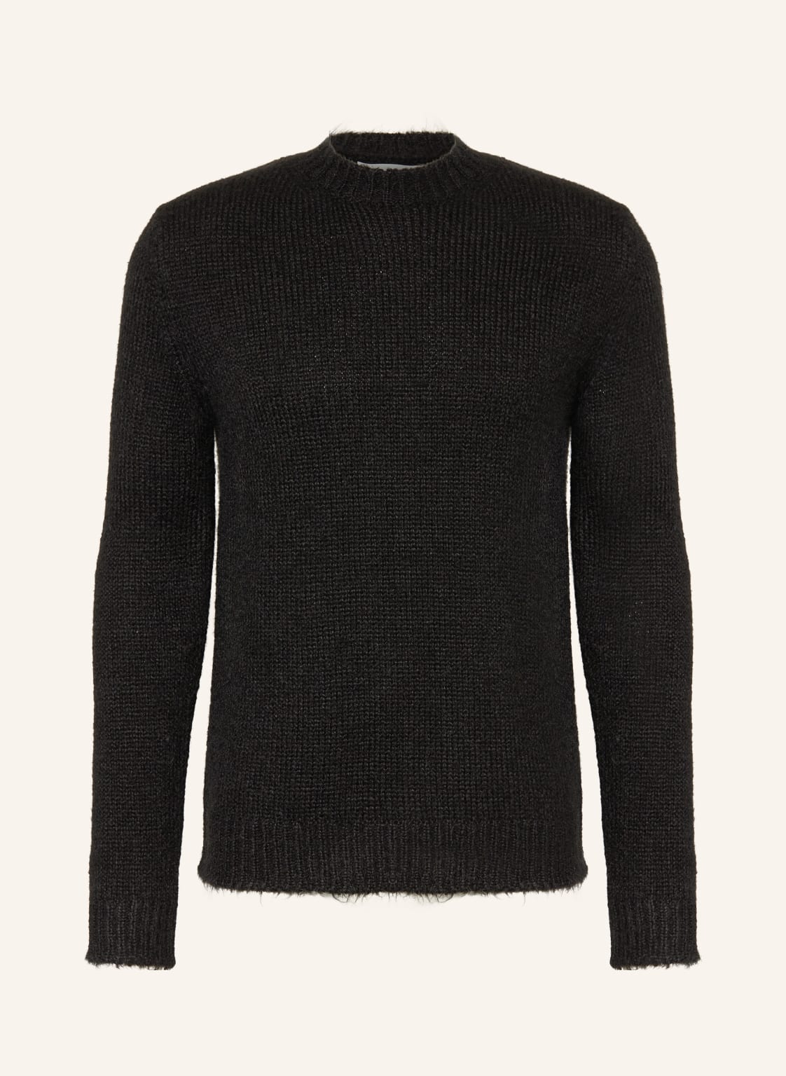 Jil Sander Alpaka-Pullover schwarz von Jil Sander