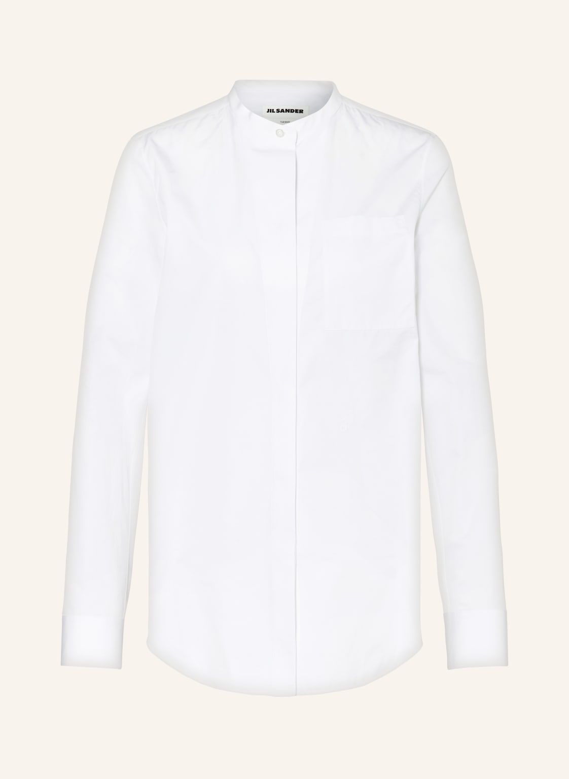 Jil Sander Bluse weiss Jil Sander Bluse weiss von Jil Sander